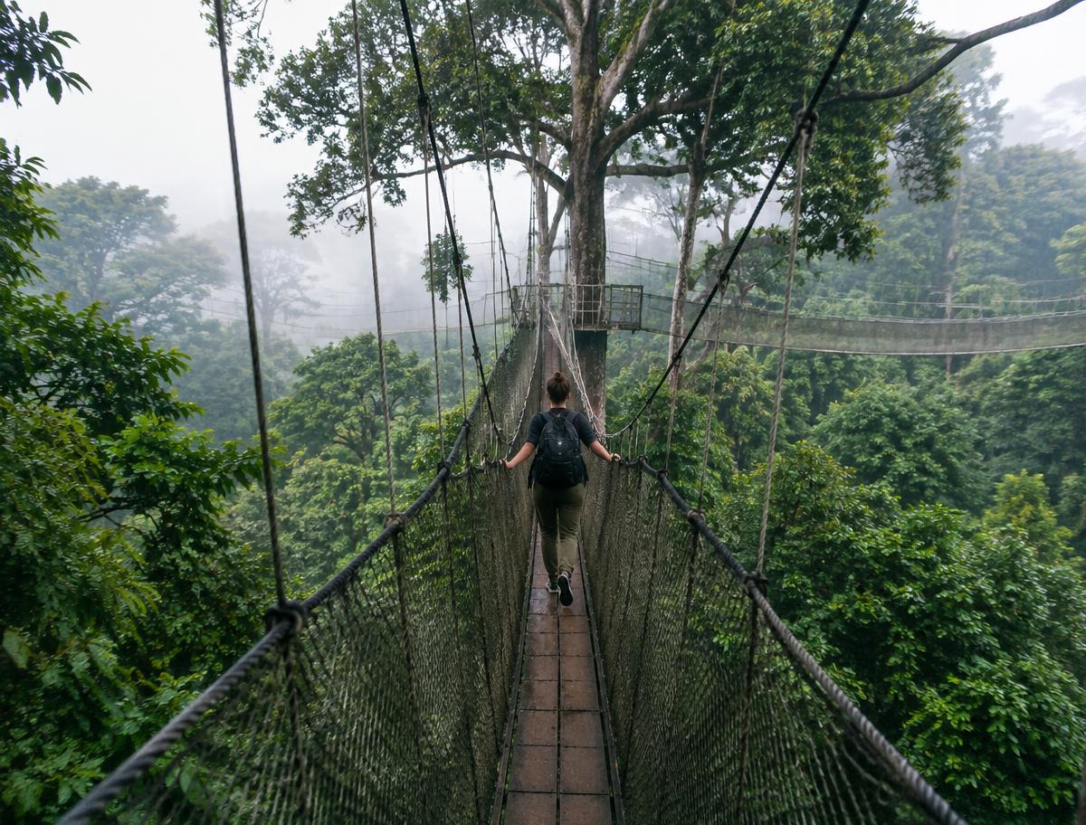 Rainforests, waterfalls and wide horizons