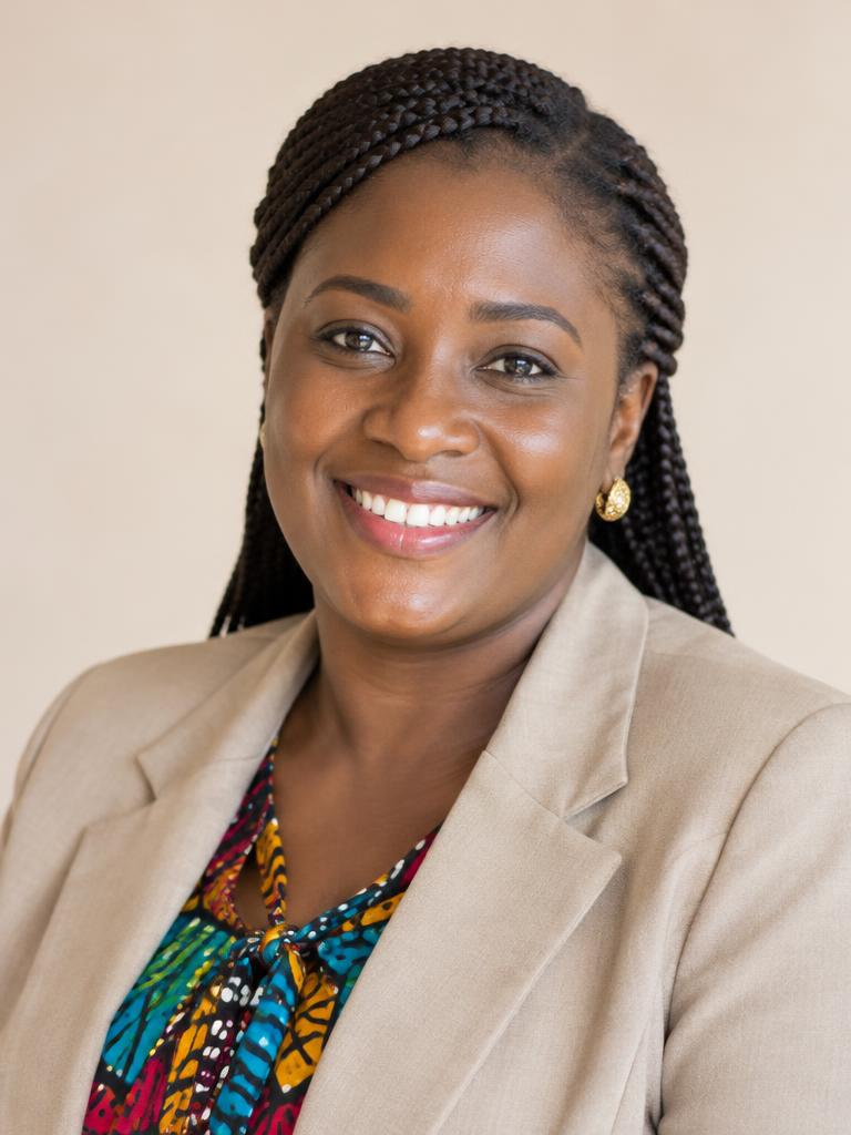 Portrait of Adwoa Mensah, tour guide